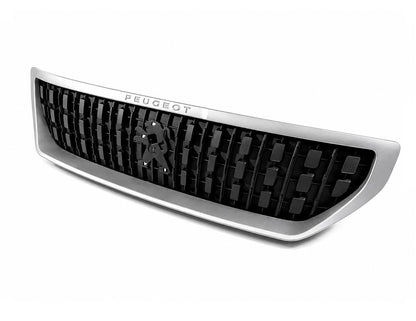 PEUGEOT EXPERT 2016 - 2024 FRONT BUMPER UPPER GRILLE BADGE HOLDER WITH GREY TRIM