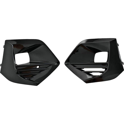 PEUGEOT 2008 2019 - 2023 FRONT GRILLE SET GLOSS BLACK WITH FOG HOLES 16683923XY