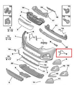 Load image into Gallery viewer, PEUGEOT 108 2014 – 2022 FRONT BUMPER BRACKET SET BOTH LEFT AND RIGHT SIDE PAIR