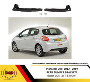 NEW PEUGEOT 208 REAR BUMPER 2012 - 2019 BRACKET LH & RH MOUTING BUMPER HOLDER