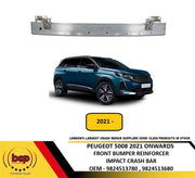 PEUGEOT 5008 2021 ONWARDS FRONT BUMPER REINFORCEMENT CARRIER UPPER BAR BEAM ALUM