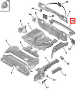 Load image into Gallery viewer, CITROEN C3 2017 - 2020 REAR BUMPER REINFORCEMENT CARRIER IMPACT CRASH BAR NEW