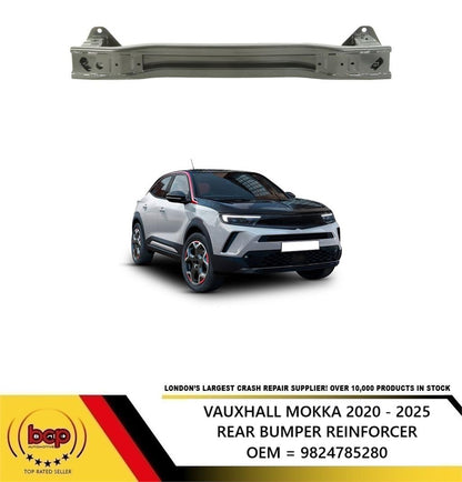 VAUXHALL MOKKA 2021 - 2024 FRONT BUMPER REINFORCEMENT IMPACT CRASH BAR ALUMINIUM