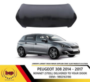 PEUGEOT 308 2014 - 2017 BONNET HOOD PANEL INSURANCE APPROVED