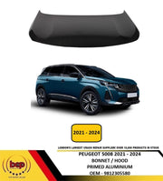 PEUGEOT 5008 2021 - 2024 BONNET HOOD PRIMED ALUMINIUM NEW 9812305580