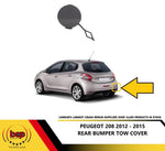 Load image into Gallery viewer, PEUGEOT 208 2012 - 2015 REAR BUMPER TOW COVER PRIMED 1607255580
