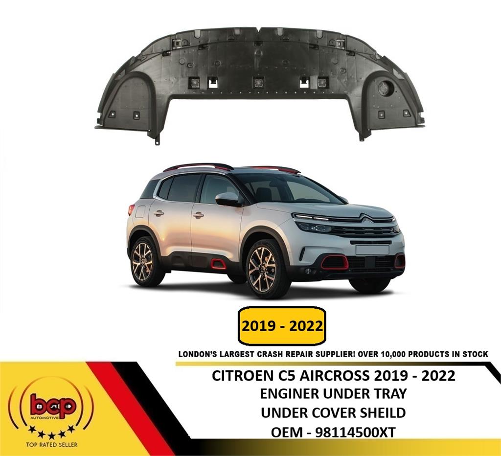 CITROEN C5 AIRCROSS 2019 - 2022 ENGINE UNDERTRAY UNDER COVER SHEILD GUARD NEW