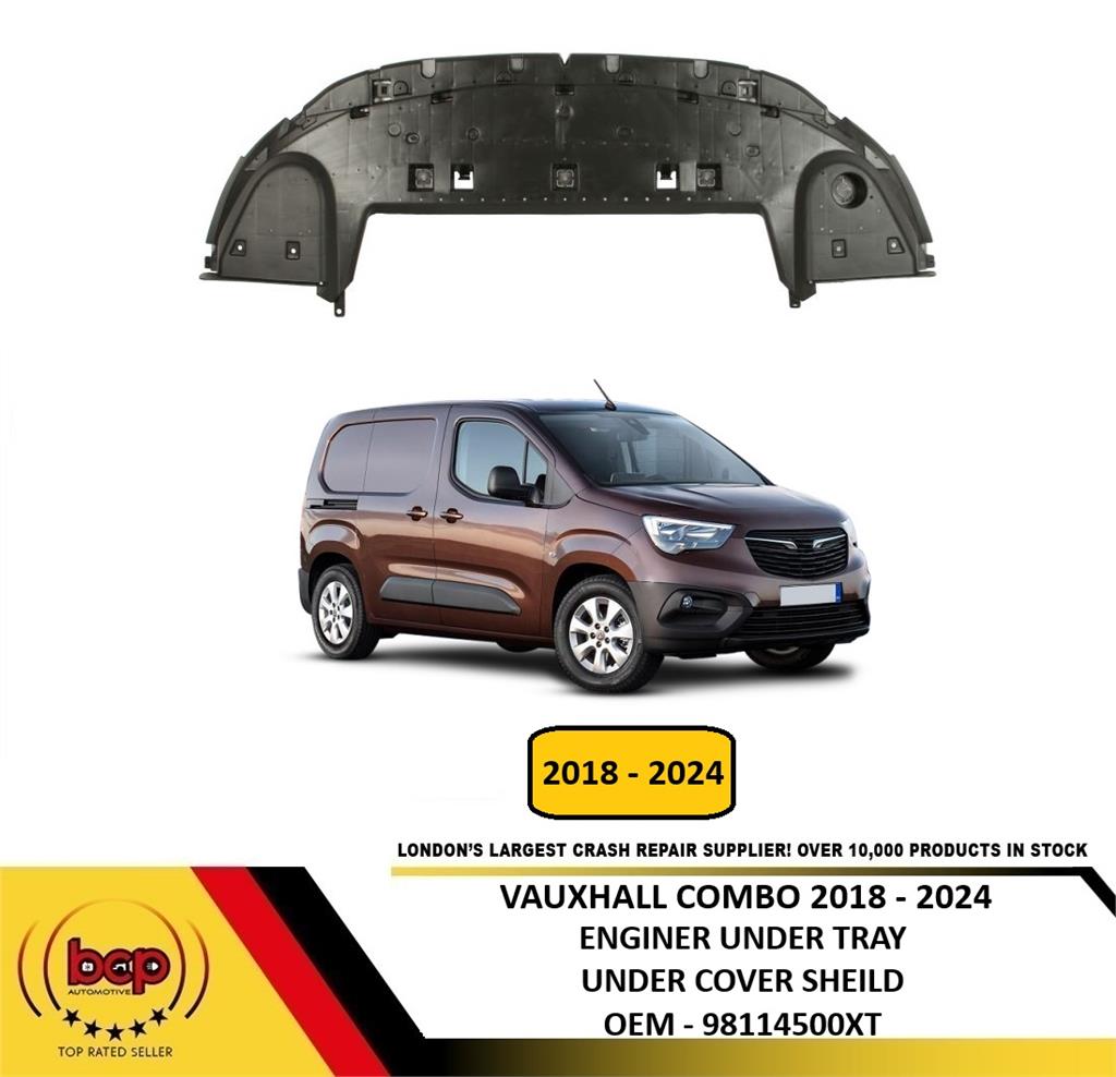 VAUXHALL COMBO 2018 - 2024 ENGINE UNDERTRAY UNDER COVER SHEILD GUARD NEW