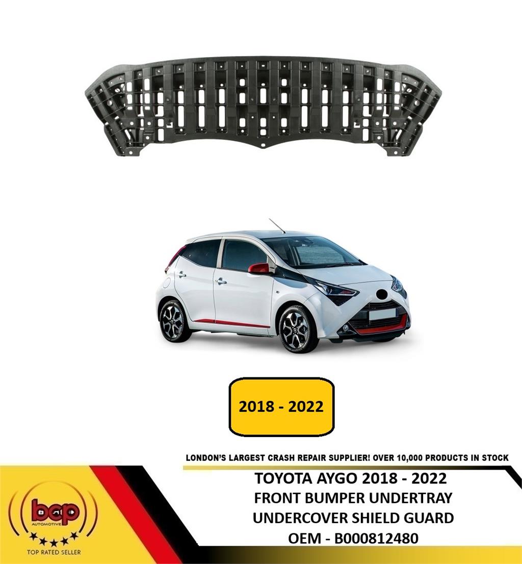 TOYOTA AYGO 2018 - 2022 FRONT BUMPER UNDERTRAY UNDERSHIELD GUARD NEW B000812480