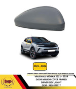 Load image into Gallery viewer, VAUXHALL MOKKA 2021 - 2024 DOOR MIRROR COVER PRIMED DRIVER SIDE RIGHT NEW
