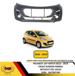 Load image into Gallery viewer, PEUGEOT 107 2012 -2014 FRONT BUMPER NO PDC OR WASH HOLES NOT PRIMED NEW
