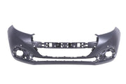 PEUGEOT 208 2015 - 2019 FRONT BUMPER WITH 4 PARKING SENSOR HOLES PRIMED