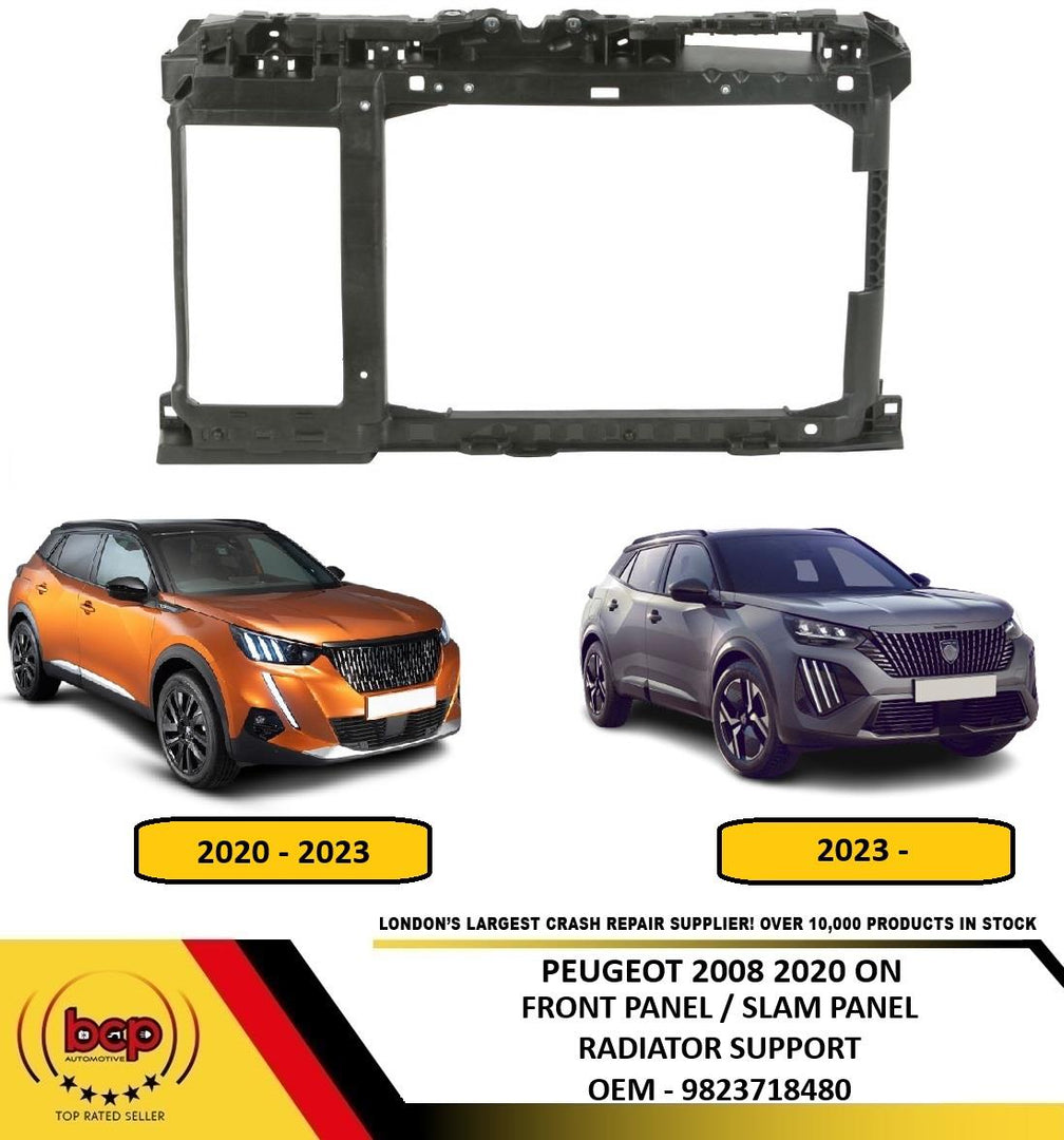 PEUGEOT 2008 2020 ONWARDS FRONT PANEL LOCK CARRIER RADIATOR SUPPORT 9823718480