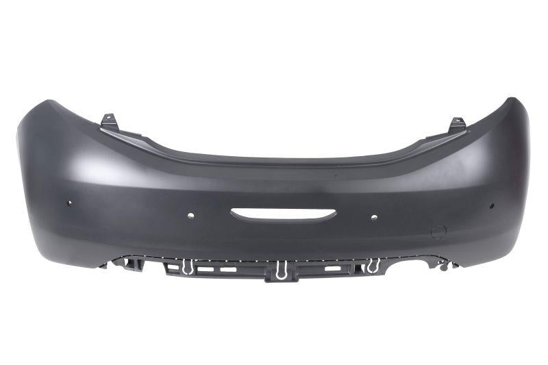 PEUGEOT 208 2012  - 2020 REAR BUMPER PRIMED WITH PARKING SENSOR HOLES 1607254980
