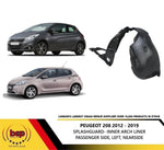 Load image into Gallery viewer, PEUGEOT 208 2012 - 2020 FRONT WING SPLASHGUARD LEFT PASSENGER  INNER WHEEL ARCH
