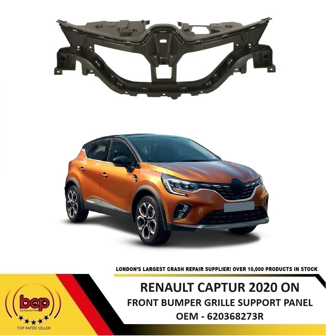 RENAULT CAPTUR 2020 ON FRONT BUMPER GRILLE SUPPORT PANEL INNER GRILLE