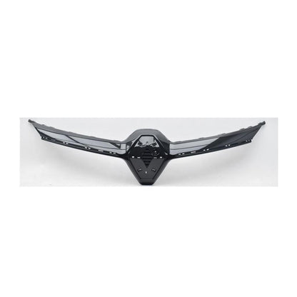 RENAULT CLIO 2019 – 2023 FRONT GRILLE MOULDING UPPER TRIM SHINY GLOSS BLACK