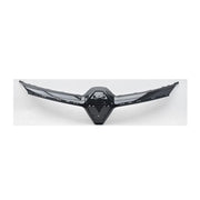 RENAULT CLIO 2019 – 2023 FRONT GRILLE MOULDING UPPER TRIM SHINY GLOSS BLACK