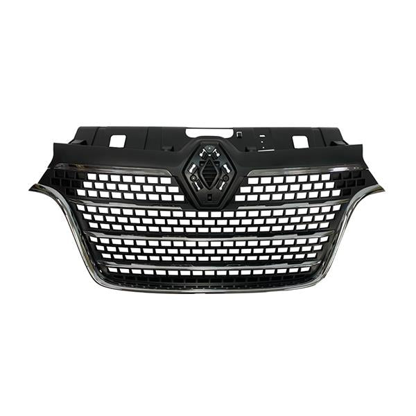 RENAULT MASTER 2019 - 2024  GRILLE FRONT MAIN CENTER UPPER RADIATOR WITH CHROME