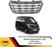 RENAULT MASTER 2010 – 2014 FRONT MAIN RADIATOR GRILLE SILVER NO BADGE