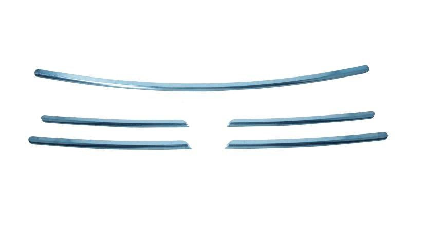 RENAULT TRAFIC GRILLE 2014 - 2019 BLACK WITH CHROME TRIMS TO STICK ON SEE IMAGES