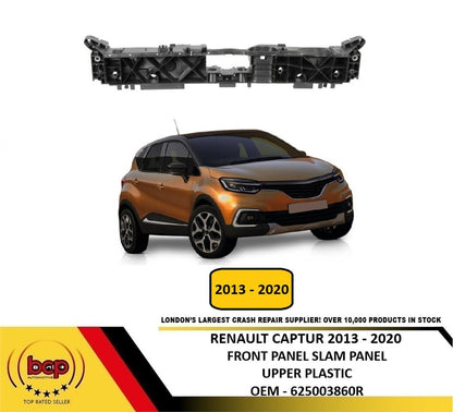 RENAULT CAPTUR 2013 - 2020 FRONT SLAM PANEL BONNET LOCK HOLDER 625003860R