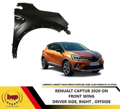 RENAULT CAPTUR 2020 -2024  FRONT WING DRIVERS SIDE FENDER PANEL RIGHT PRIMED