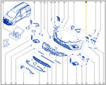 Load image into Gallery viewer, RENAULT KANGOO 2022 ONWARDS FRONT BUMPER MOUNTING BRACKET SET PAIR OF BOTH SIDES