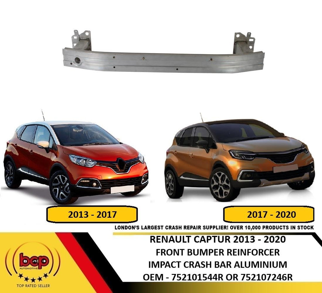 RENAULT CAPTUR 2013 - 2020 FRONT BUMPER REINFORCEMENT CARRIER CRASH BAR INNER