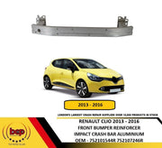 RENAULT CLIO 2013 - 2016 FRONT BUMPER REINFORCEMENT CARRIER CRASH BAR INNER
