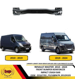 Load image into Gallery viewer, RENAULT MASTER 2019 ON FRONT BUMPER REINFORCEMENT BAR BUMPER CARRIER NEW