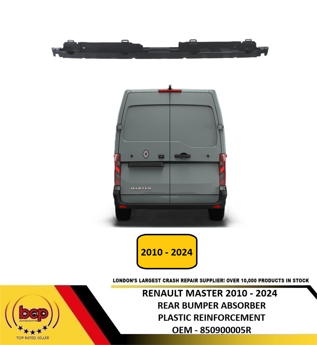 RENAULT MASTER 2010 - 2024 REAR BUMPER SUPPORT PLASTIC ABSORBER NEW 850900005R