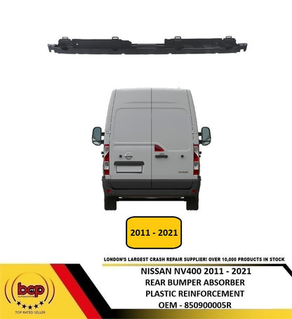 NISSAN NV400 2011 - 2021 REAR BUMPER SUPPORT PLASTIC ABSORBER NEW 850900005R