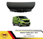 RENAULT TRAFFIC 2014 - 2019 BONNET PRIMED READY TO PAINT NEW INSURANCE APPROVED
