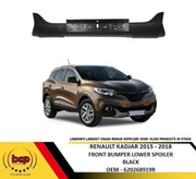 RENAULT KADJAR 2015 – 2018 FRONT SPOILER LOWER VALANCE LOWER MOULDING BLACK