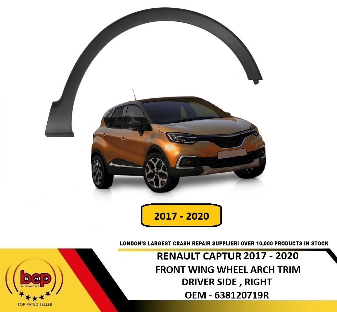 RENAULT CAPTUR 2017 - 2020 FRONT WING WHEEL ARCH TRIM RIGHT DRIVERS SIDE OFFSIDE