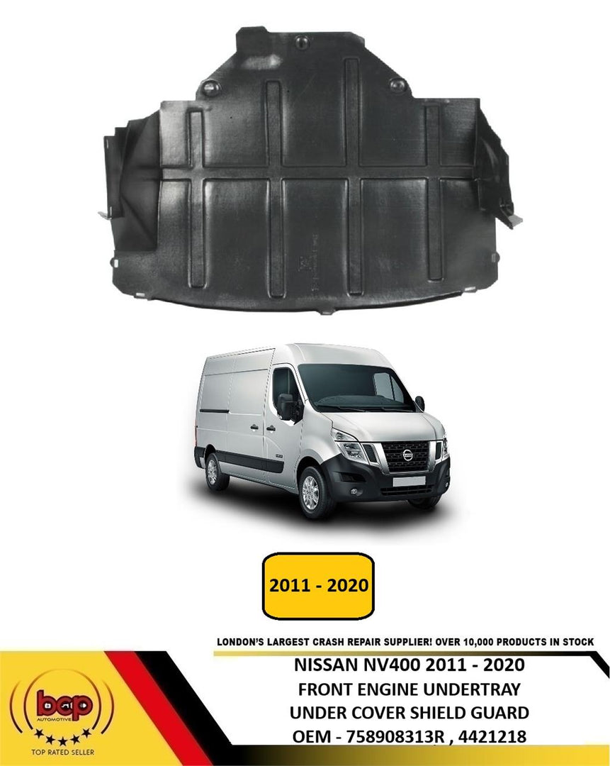 FOR NISSAN NV400 2010 - 2019 UNDER ENGINE COVER UNDERTRAY 758900011R 95506994