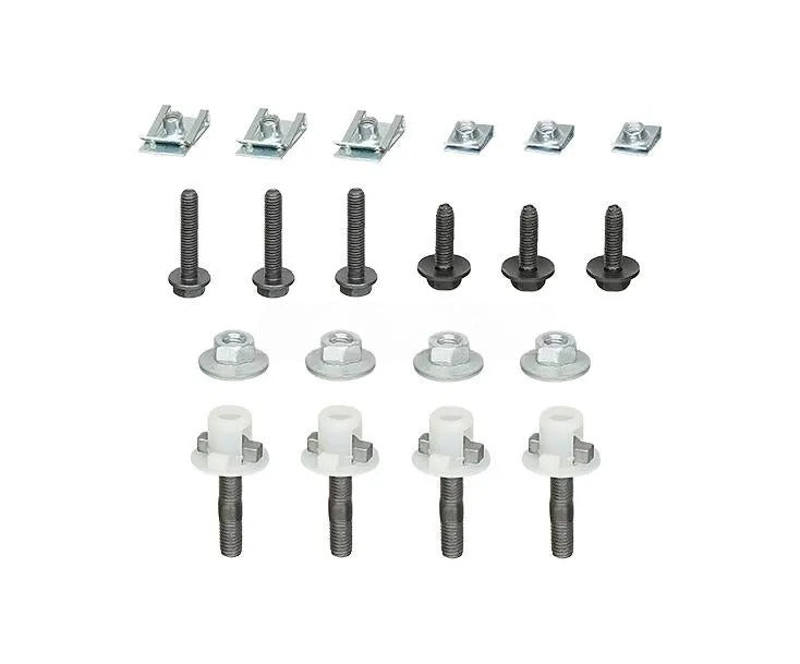 VAUXHALL MOVANO 2010 - 2019 ENGINE UNDERTRAY UNDER COVER SHILED MOUNT CLIPS KIT