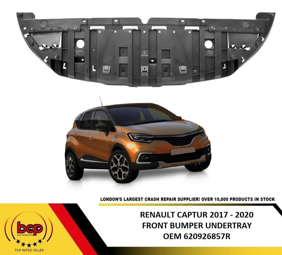 RENAULT CAPTUR 2017 - 2020 FRONT ENGINE COVER UNDERTRAY UNDER BUMPER 620926857R