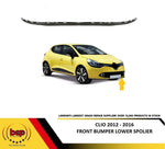 Load image into Gallery viewer, RENAULT CLIO 2012 - 2016 FRONT BUMPER LOWER SPOLIER  SPLITTER SKIRT TRIM LOWER

