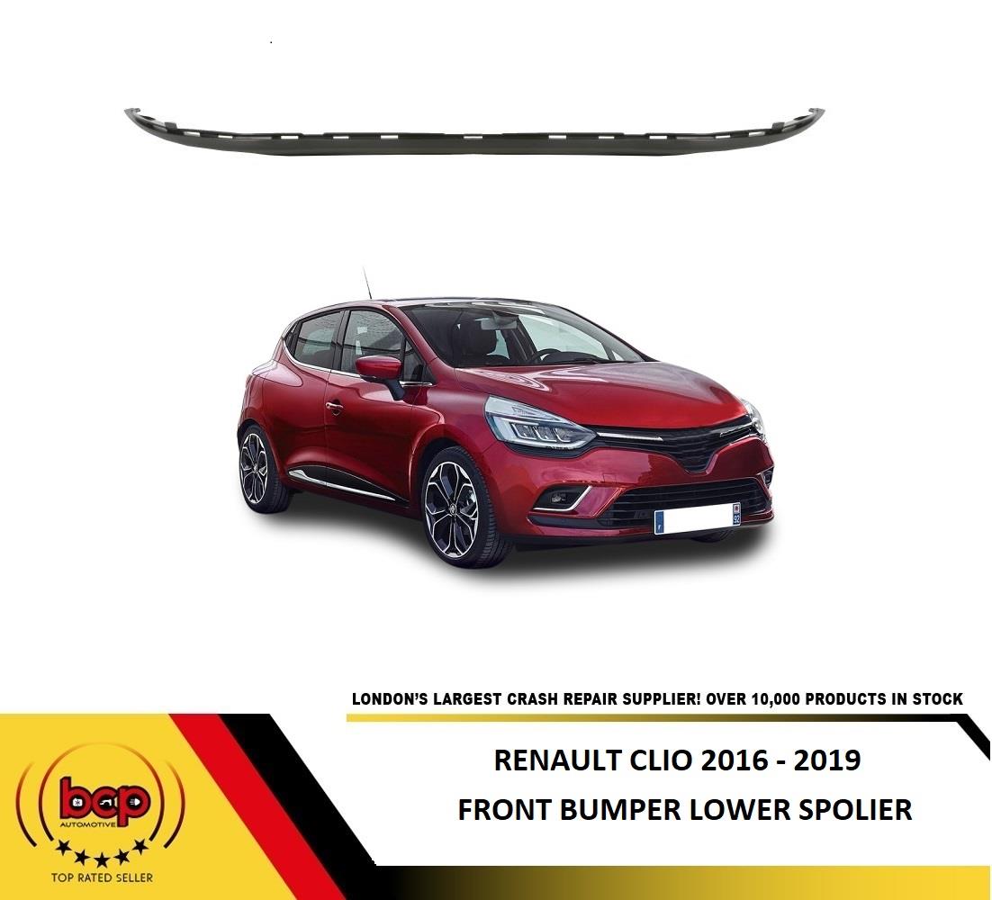 RENAULT CLIO 2016 - 2019 FRONT BUMPER LOWER SPOLIER SPLITTER SKIRT TRIM LOWER