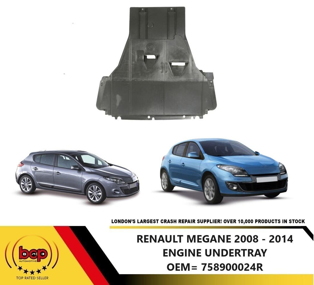 RENAULT MEGANE 2009 -2014 ENGINE UNDERTRAY BUMPER UNDERTRAY COVER