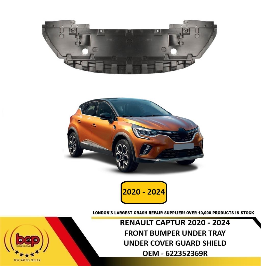 RENAULT CAPTUR 2020–2024 FRONT BUMPER ENGINE UNDER TRAY UNDER GUARD COVER SHIELD