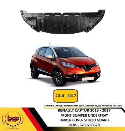 RENAULT CAPTUR 2013 – 2017 FRONT BUMPER UNDERTRAY UNDER COVER RUST SHIELD GUARD