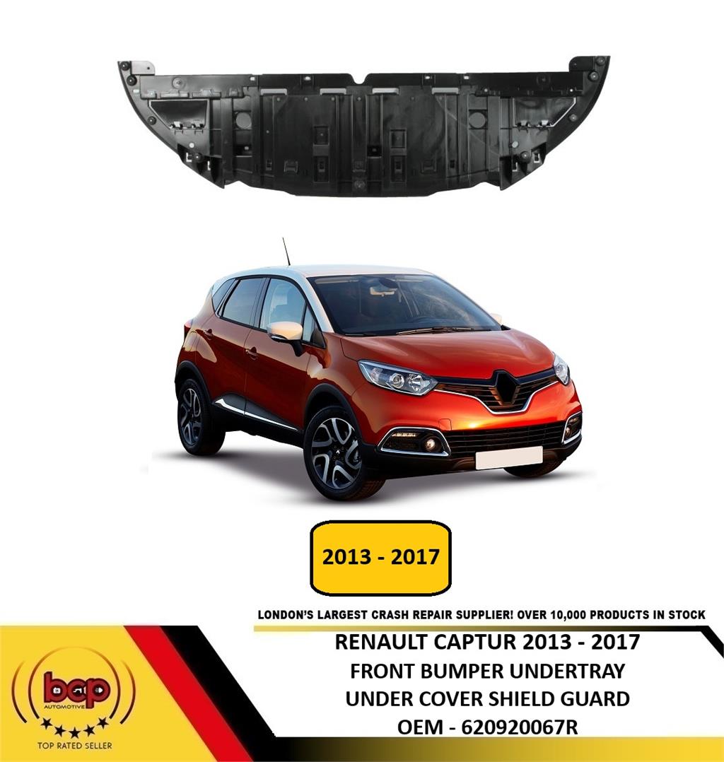 RENAULT CAPTUR 2013 – 2017 FRONT BUMPER UNDERTRAY UNDER COVER RUST SHIELD GUARD