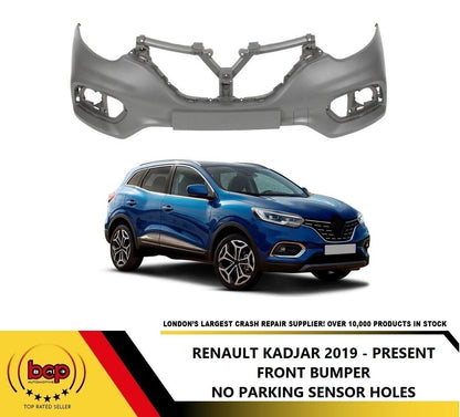 RENAULT KADJAR 2019 ONWARDS FRONT BUMPER NO PARKING SENSOR HOLES