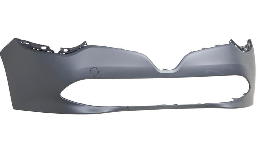 RENAULT CLIO 2012 -2016 FRONT BUMPER NO SENSOR HOLE INSURANCE APPROVED SEE IMAGE