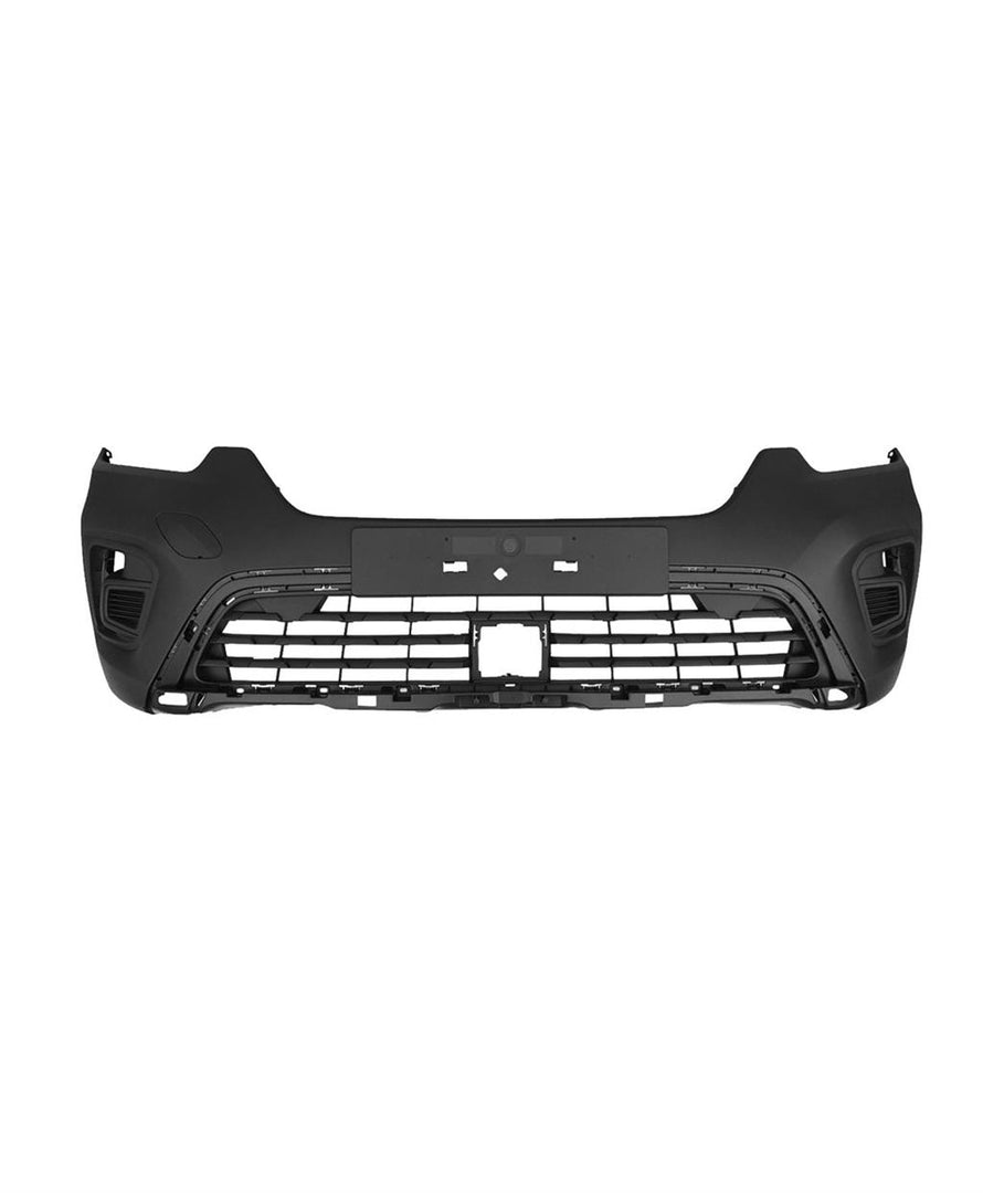 RENAULT KANGOO 2022 ONWARDS FRONT BUMPER NO PARKING SENSOR HOLES TEXTURED BLACK