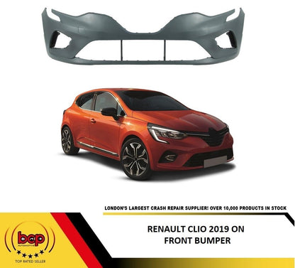 RENAULT CLIO 2019 ON FRONT BUMPER NO PARKING SENSOR HOLES 620220229R