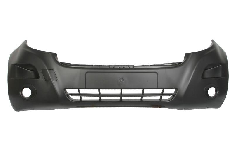 RENAULT MASTER 2010 – 2019 FRONT BUMPER BLACK WITH FOG LIGHT HOLES TEXTURED